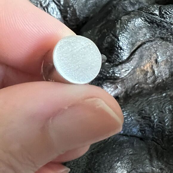 Vintage Sterling Silver Charm Small Cup Baby Birth Delivery Family - Picture 7 of 9